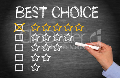 Best Choice - five stars