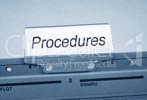 Procedures Folder Register Index