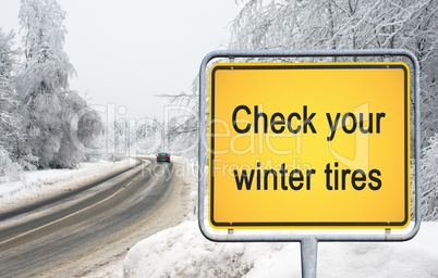 Check your winter tires