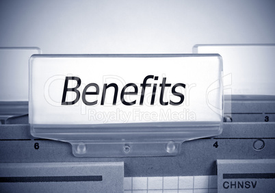 Benefits Folder Register Index