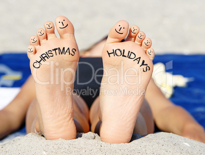 Christmas Holidays at the Beach