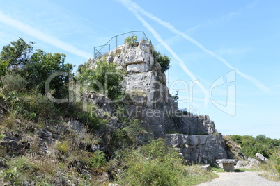 Aussichtspunkt bei  Vrsar, istrien, kroatien