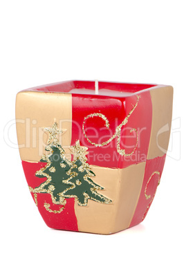 Christmas candle decoration