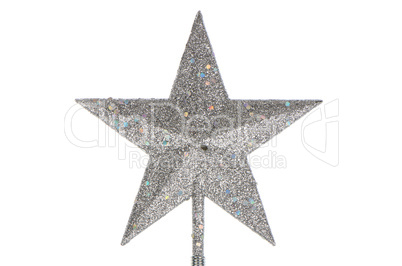 Silver Christmas star