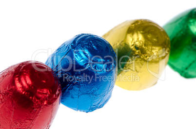 Colorful chocolates