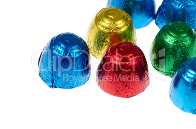 Colorful chocolates