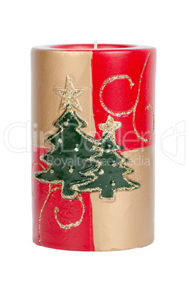 Christmas candle decoration