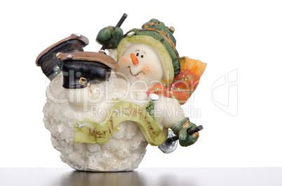 Ceramic snowman Ceramic snowman