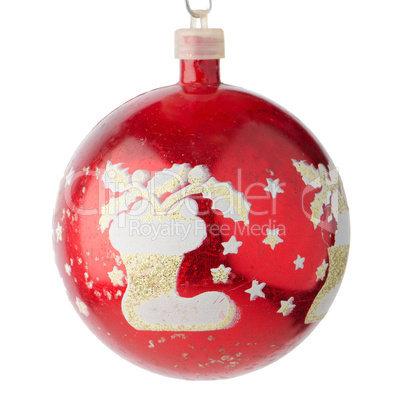 Christmas ball isolated