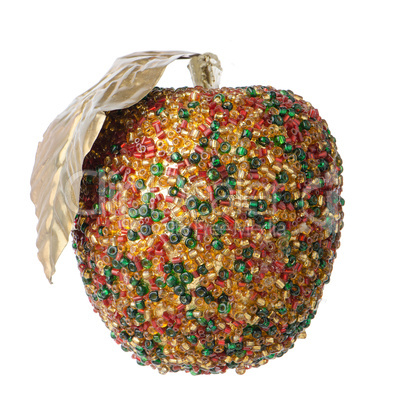 Christmas apple decoration