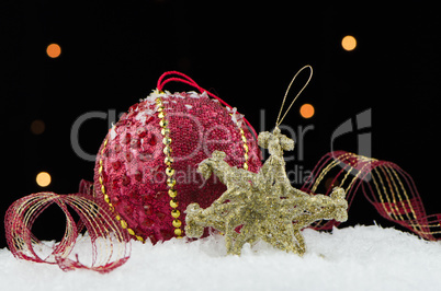 Christmas ball baubles
