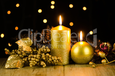 Christmas candles