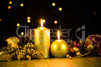 Christmas candles