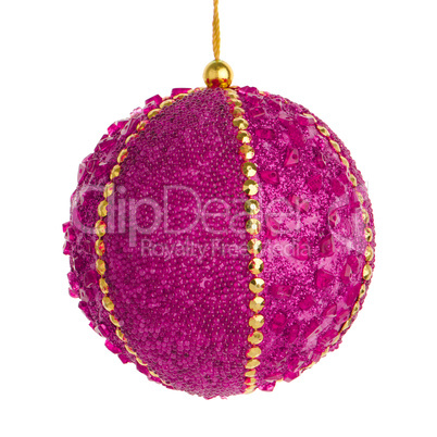 Christmas ball isolated