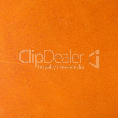 Orange leather background