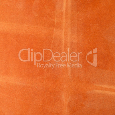 Orange leather background