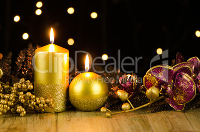 Christmas candles