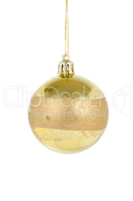 Christmas ball isolated