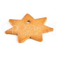 Christmas decoration: star shaped gingerbread