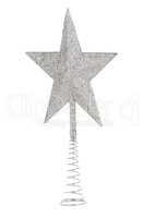 Silver Christmas star