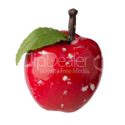 Christmas red apple decoration