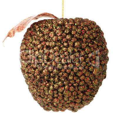 Christmas apple decoration