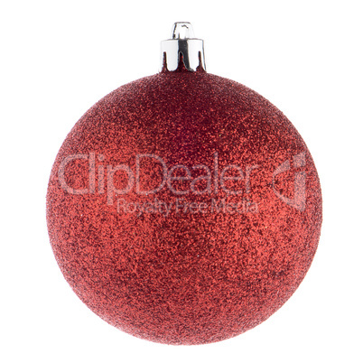 Red Christmas bauble