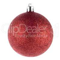 Red Christmas bauble