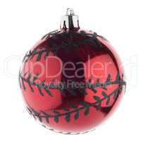 Red Christmas bauble