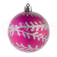 Pink christmas ball