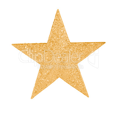 Gold star