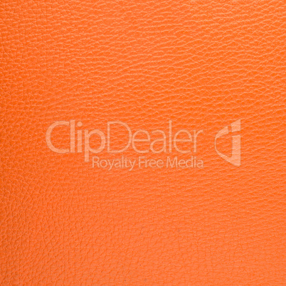 Orange leather background