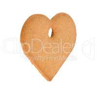 Christmas decoration: heart shaped gingerbread