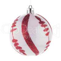 Red Christmas bauble