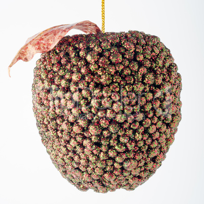 Christmas apple decoration