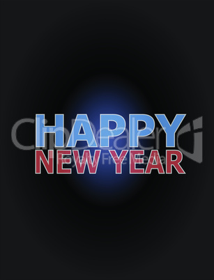 happy new year unique xmas design element. Great design element for congratulation cards, banners and flyers. Merry Christmas
