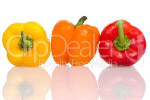 Three fresh peppers