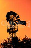 Old Farm Windmill