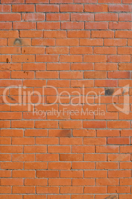 Red brick wall