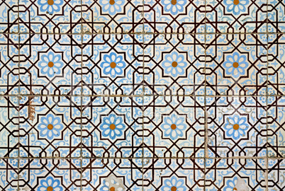 Portuguese glazed tiles