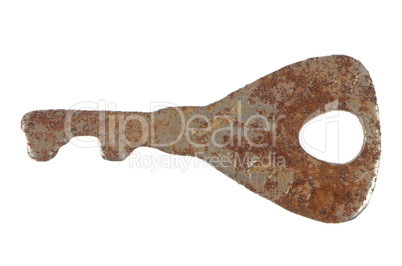 Old rusty key