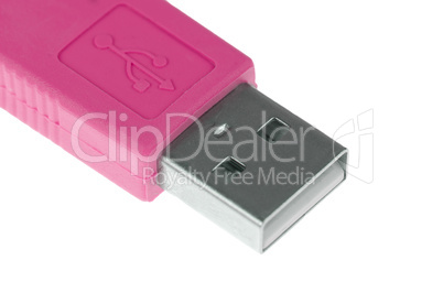 Pink Computer USB 2.0 cable