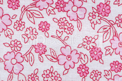 Pink textile pattern