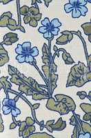 Flower textile pattern