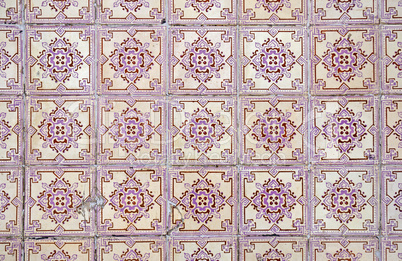 Old tiles background