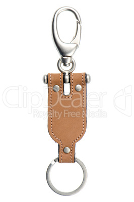 Leather key chain