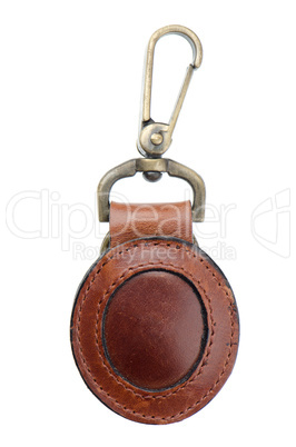 Leather key chain