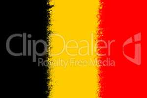Belgium flag grunge