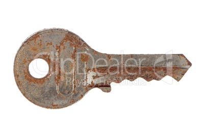 Old rusty key