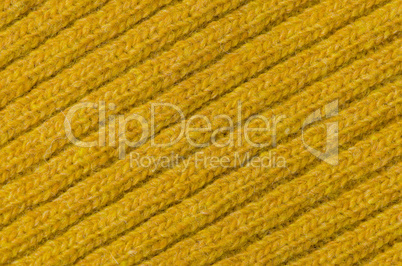 Yellow wool texture